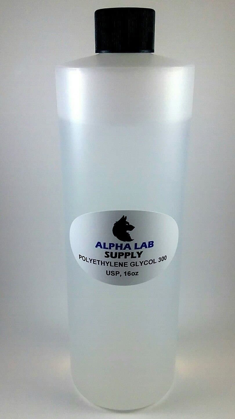 Polyethylene Glycol 300 USP Grade, 16oz - PEG300