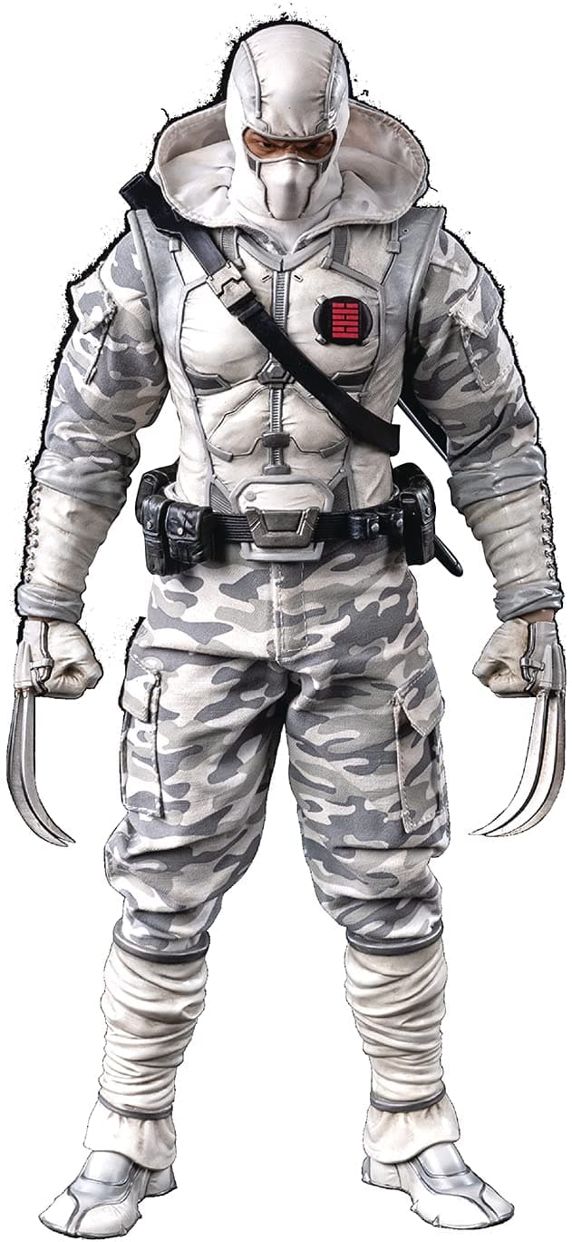 ThreeZero G.I. Joe: Camo Storm Shadow 1:6 Scale FigZero Collectible Figure, Multicolor
