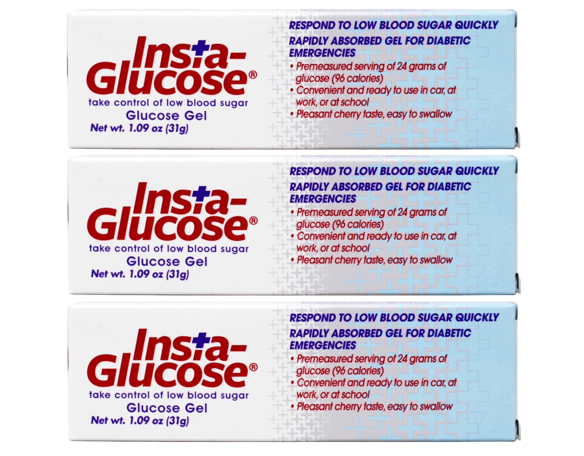 Insta-Glucose Liquid Diet Supplement, 1.09 0z, 3 Count