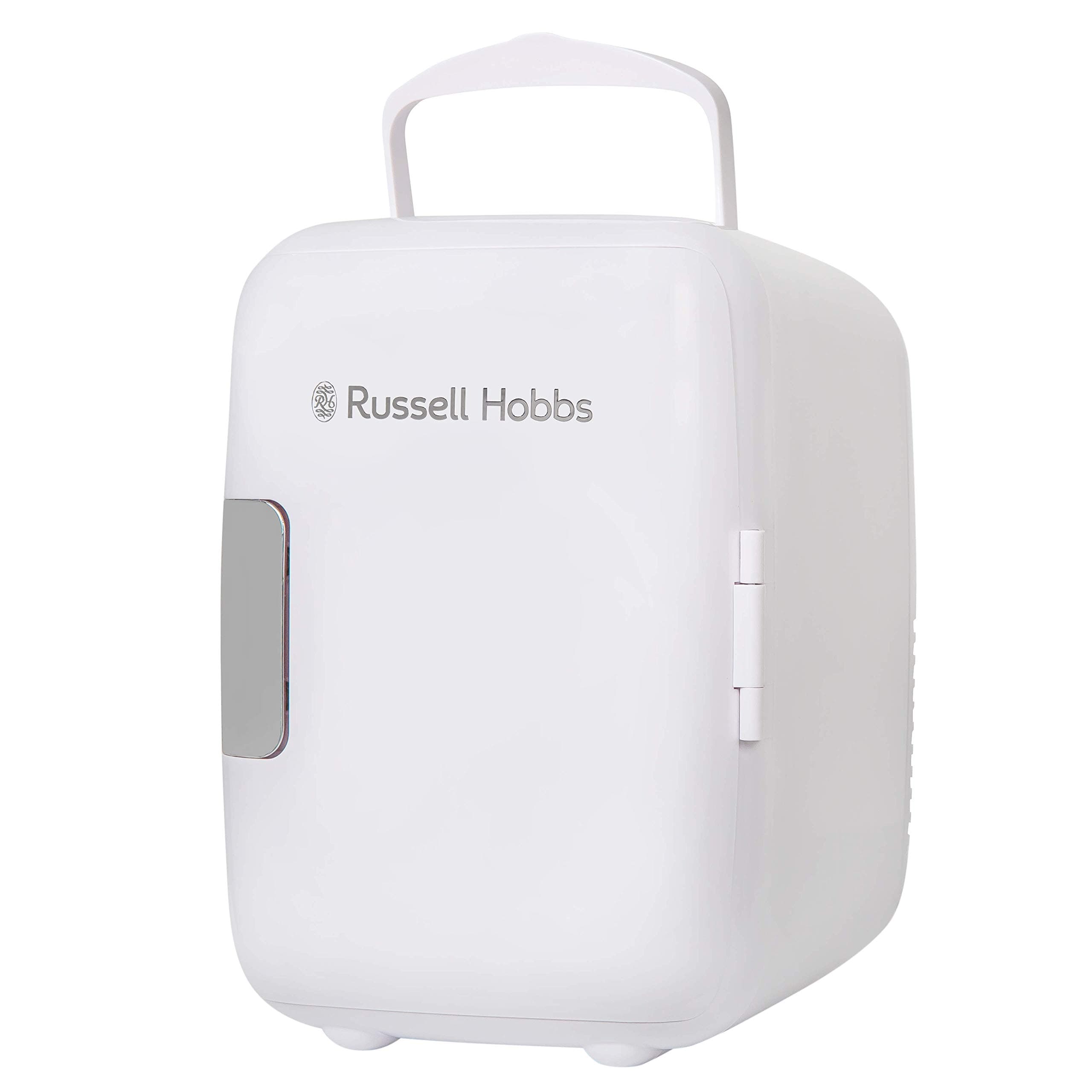 Russell Hobbs White Retro 4L Mini Cooler