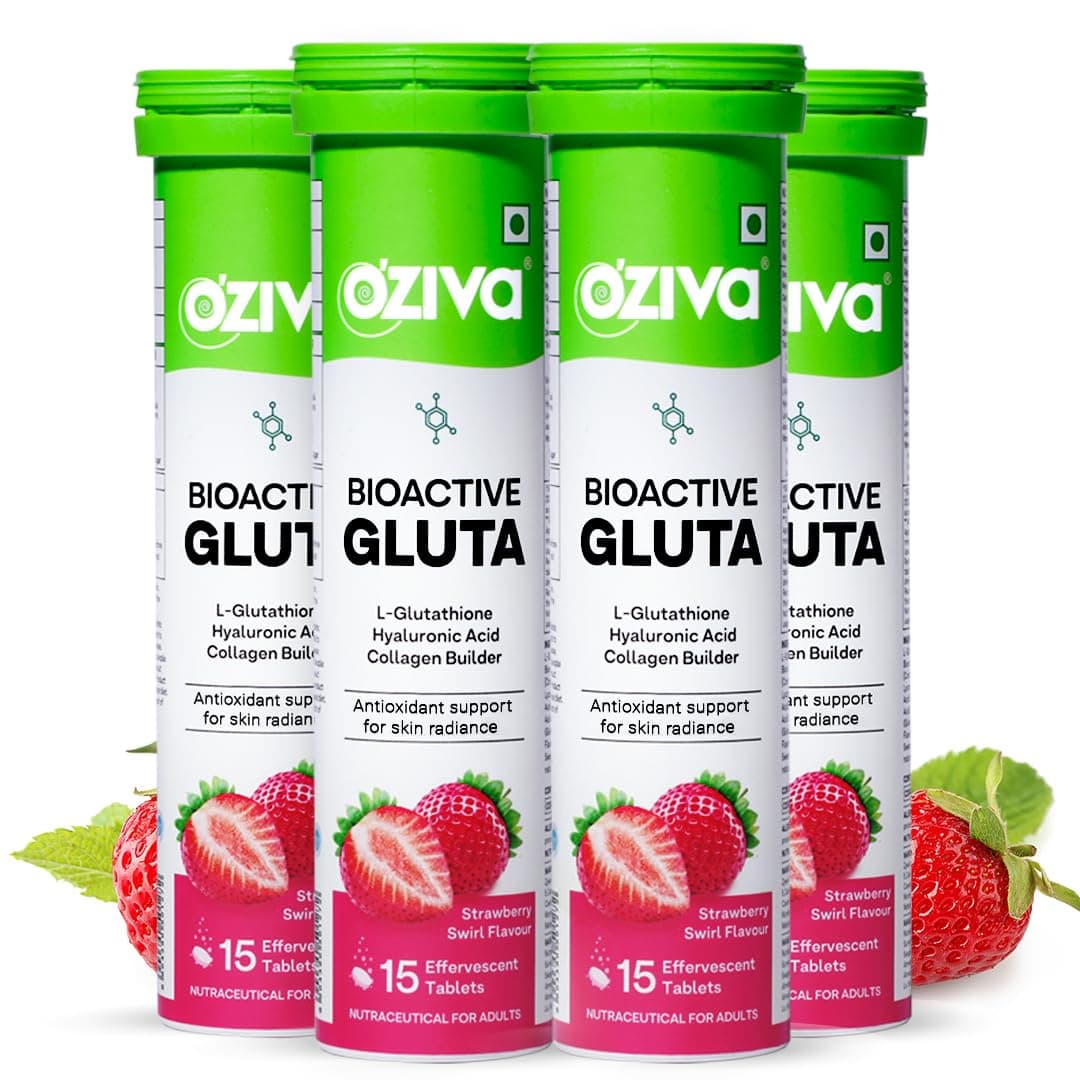 OZiva Glutathione Tablets (Strawberry)