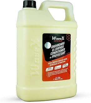 - Wavex Dashboard Polish and Leather Conditioner + Protectant (5L) Car Dashboard Polish | Car Polish for Interior Plastic, Leather, Vinyl & Rubber | Dashboard Polish That Protects, Shines & Conditions