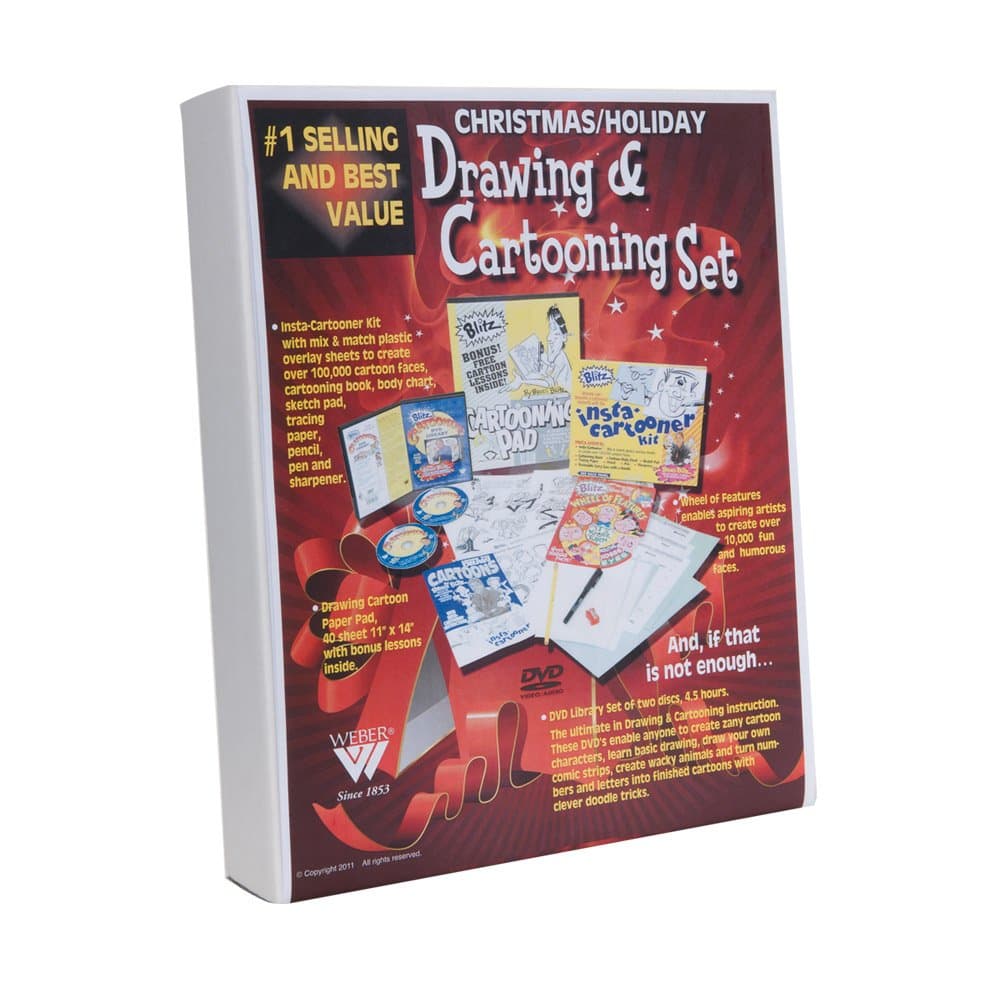 Bruce Blitz Drawing and Cartooning Holiday Kit