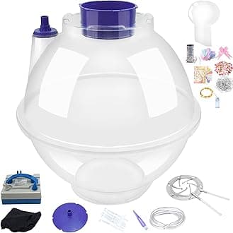 Balloon Stuffing Machine,New 16.9'' Balloon Stuffer to Wrap Gift Balloon Filling Kit with 9 Accesorios Used for Wedding Christmas Birthday Party Decoration (Balloon Stuffer With Pump & Flaring Pliers)