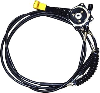 Universal Throttle Cable, JCB Backhoe Excavator Accelerator Cable Replacement Part for JCB Universal Throttle Cable KIT 1400B 1600B 1700B 214 215 216 217 3C 3CX 3D 3DX 4C 4CN and 4CX