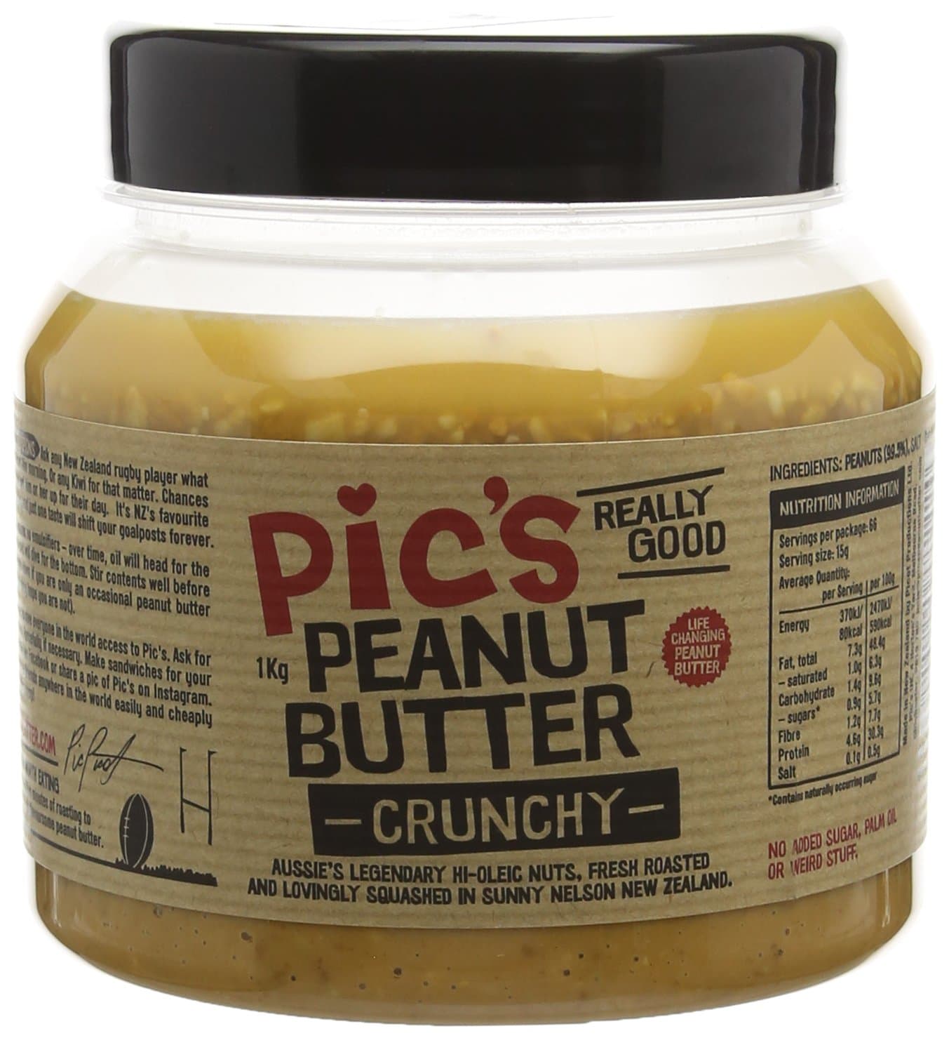 Pic's Peanut Butter Crunchy 1 kg