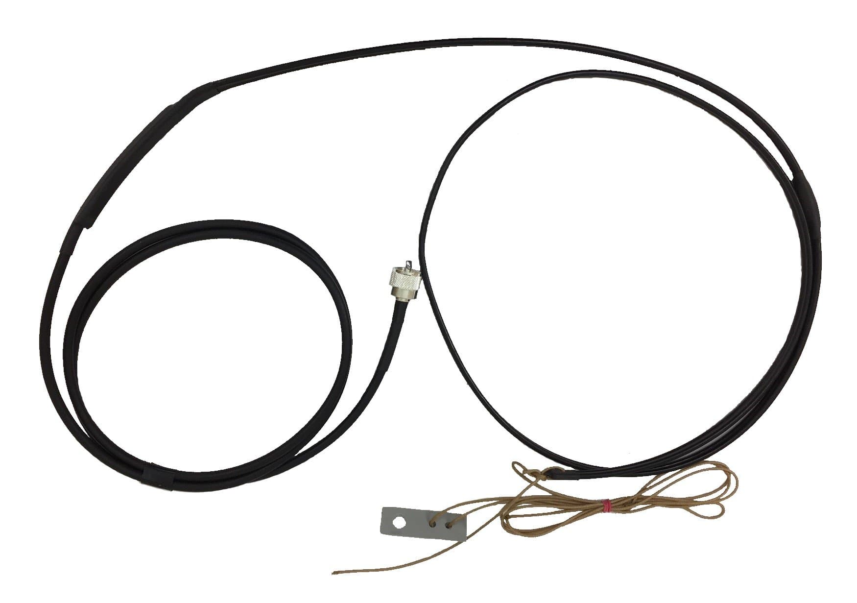 JP2U 2 Meter Portable J-Pole Antenna with PL-259 Connector and Carry Case