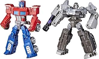 Toys Heroes and Villains Optimus Prime and Megatron 2-Pack, 17.5 cm, Action Figures For Boys And Girls Ages 6 and Up