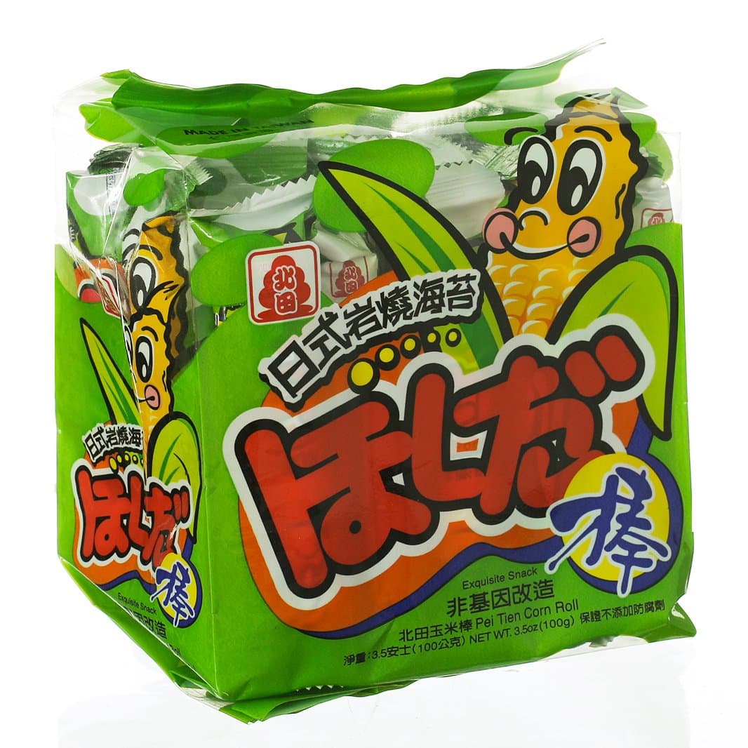 PEI TIEN Corn Roll - Seaweed 100 g
