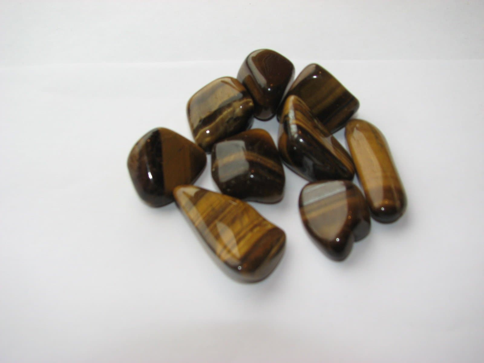 Gold Tiger Eye Tumble Stone ~ Large