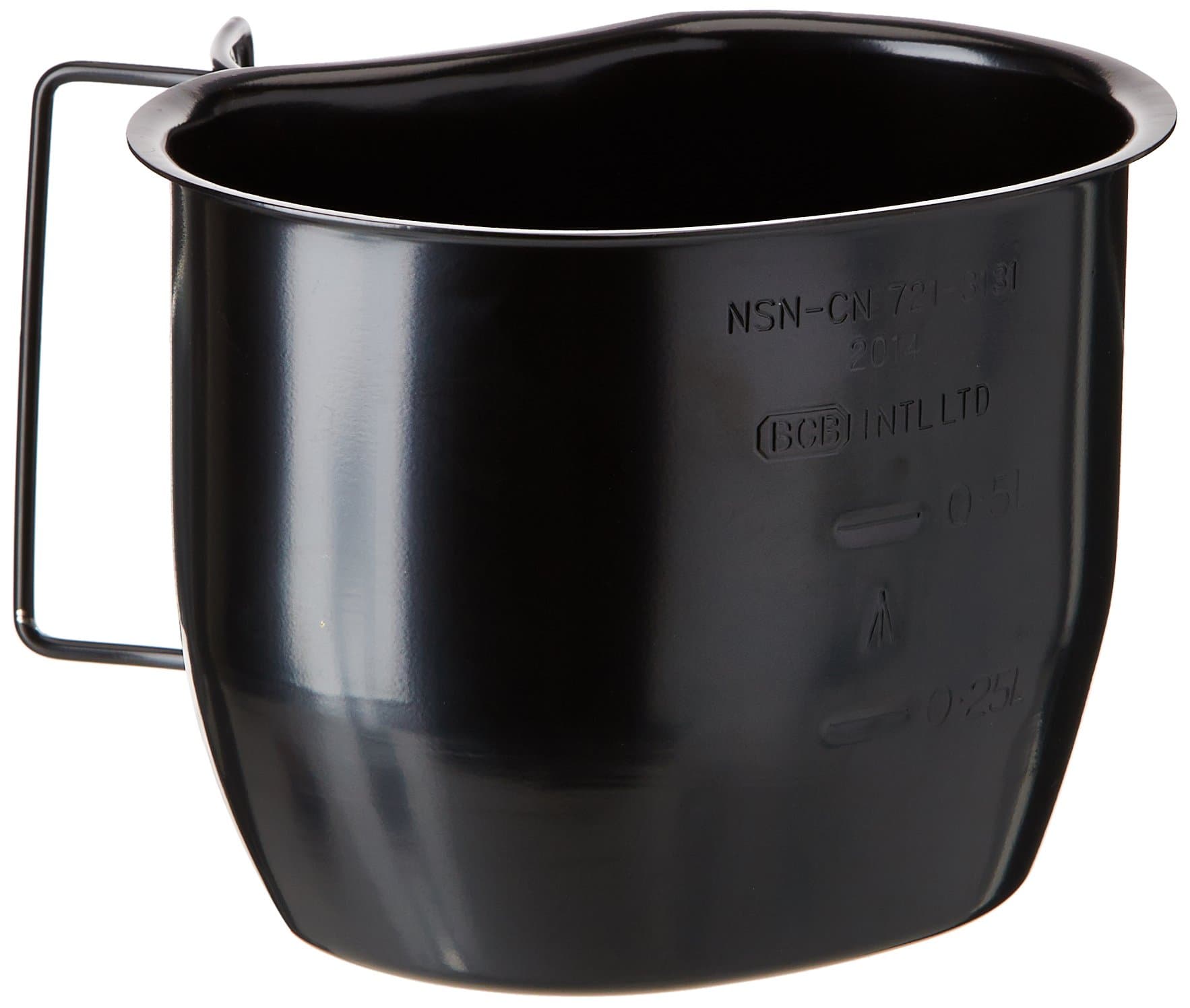 Bushcraft BCB Crusader Cup Canteen - Black, CN540B