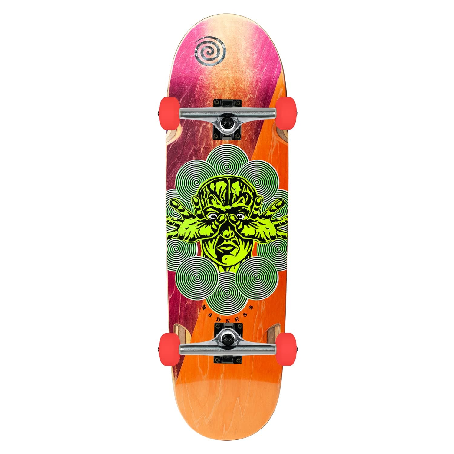 Madness Skateboard Assembly Manipulate Orange 9.0" x 32" Complete