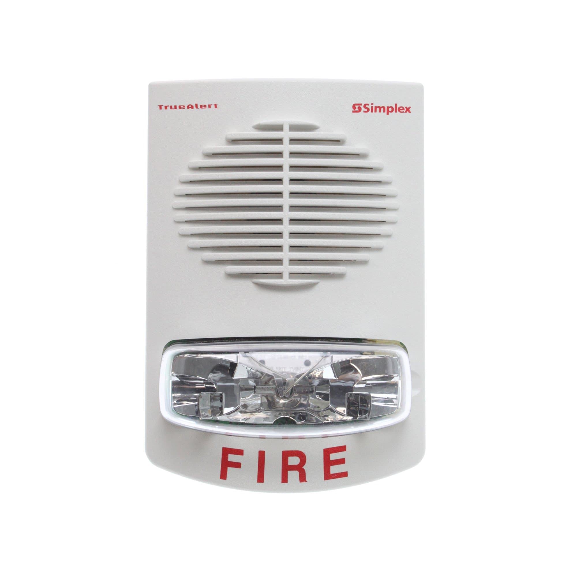 4906-9153 TrueAlert Speaker Strobe, Wall Mt, 24Vdc, White