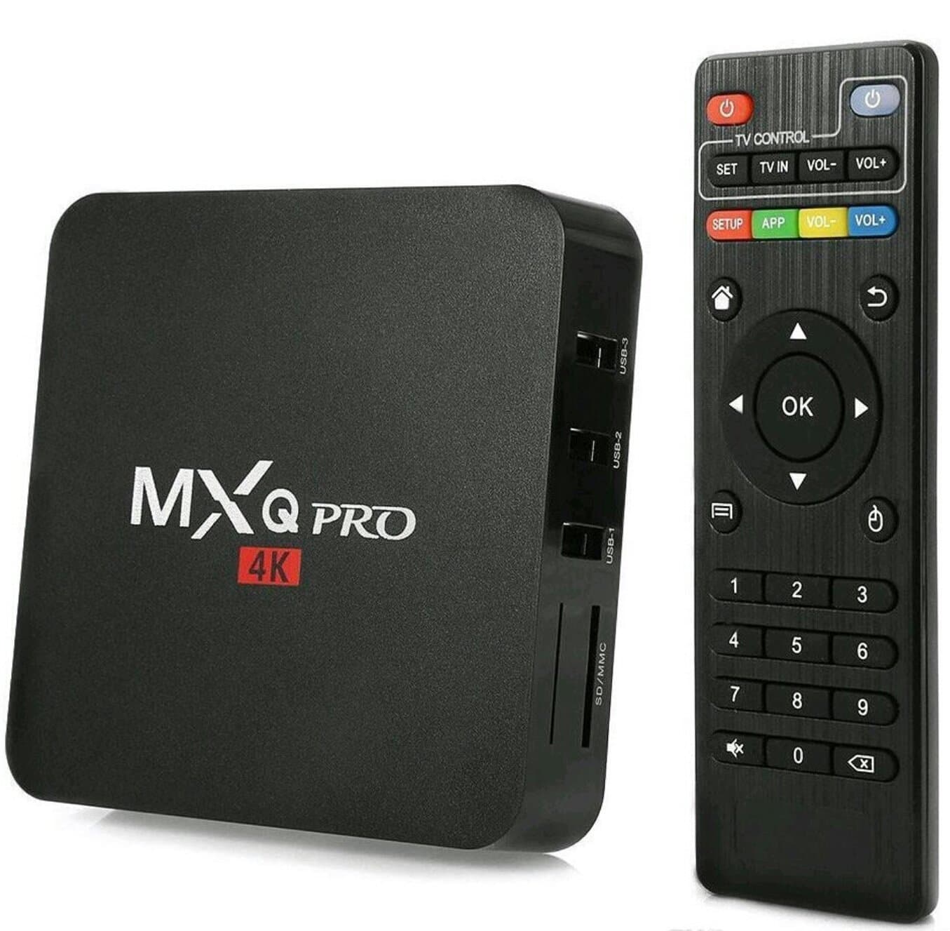 Pourvie 2018 Android 7.0 VIP PREMIUM MXQ M9 PRO TV Box Similar to Amazon Fire stick