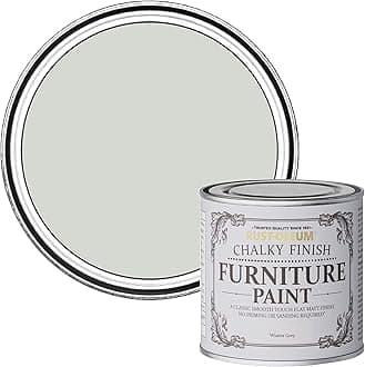 Rust-Oleum AMZ0040 Chalky Furniture Paint Winter Grey 125 ml