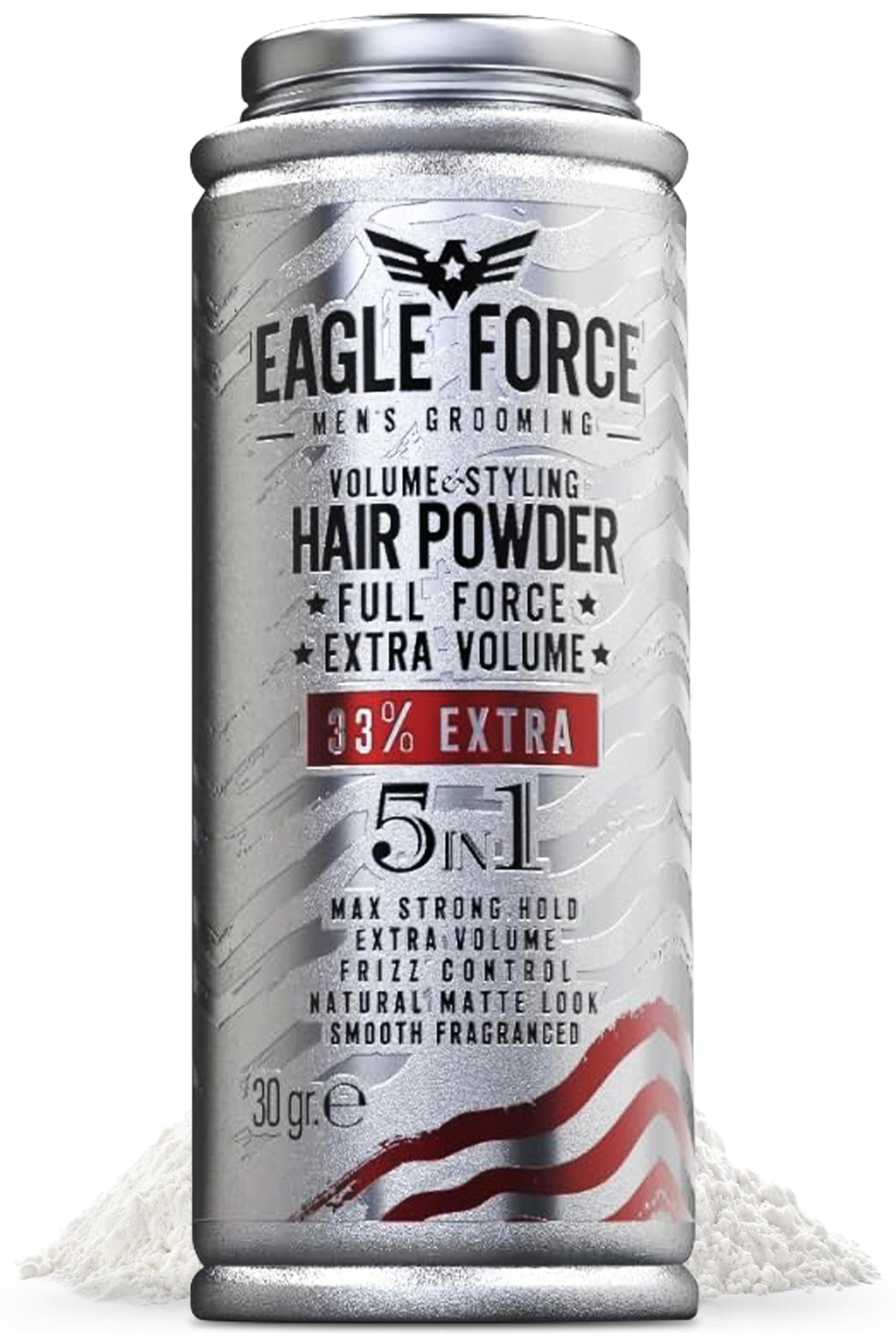 Immortal NYC Eagle Force Volume & Styling Powder - 33% MORE (1 Oz), Max Strong Hold, Natural Matte Dry Look - Residue-Free for All Hair Types
