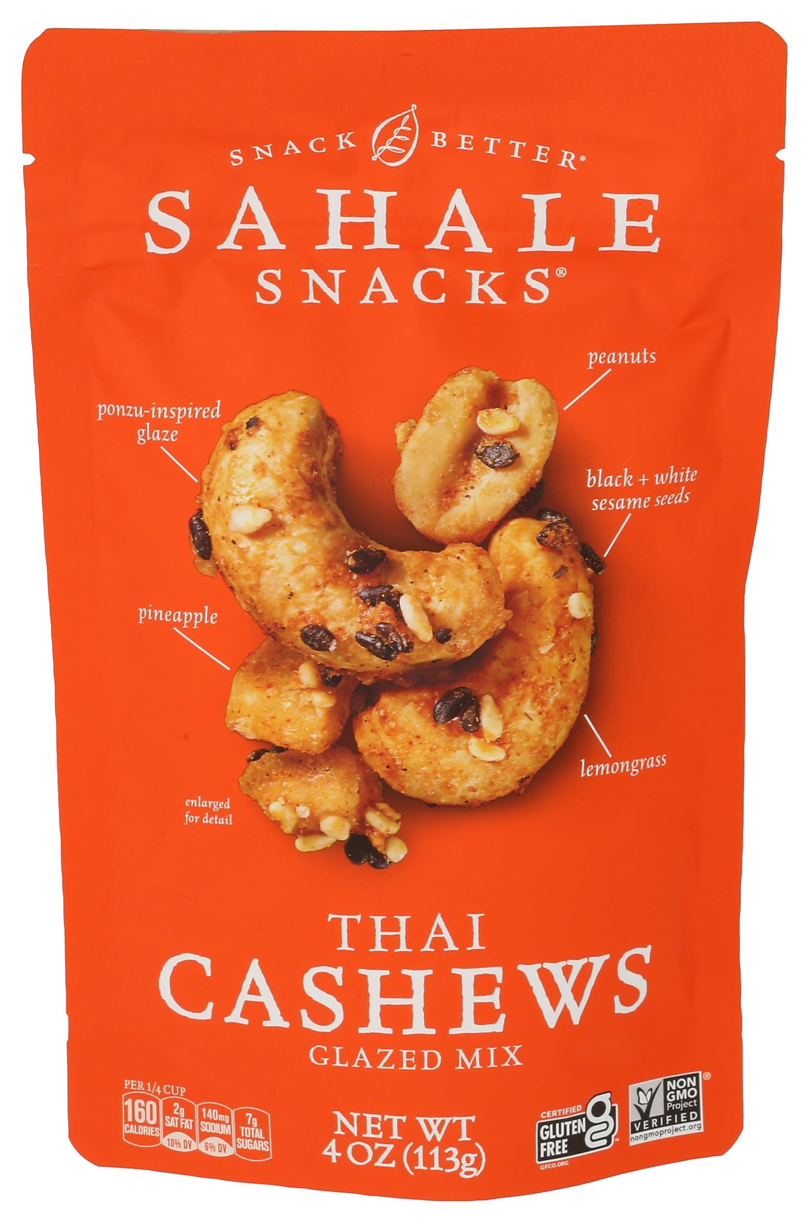 Thai Cashews Glazed Mix, 4 Ounces