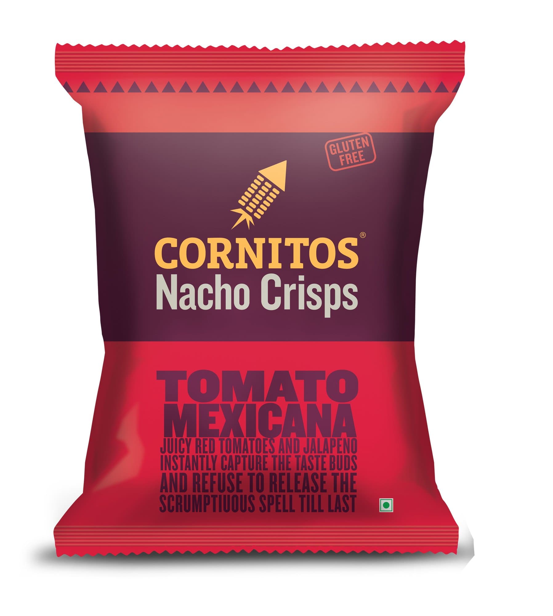 Cornitos Nachos Crisps, Tomato Mexicana, 150 Gram