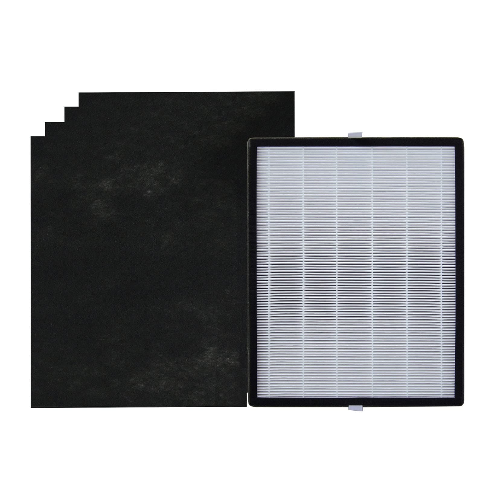 PUREBURG Replacement High-efficiency 4-IN-1 HEPA Filter Kit Compatible with COLZER EPI-328 Air Purifier