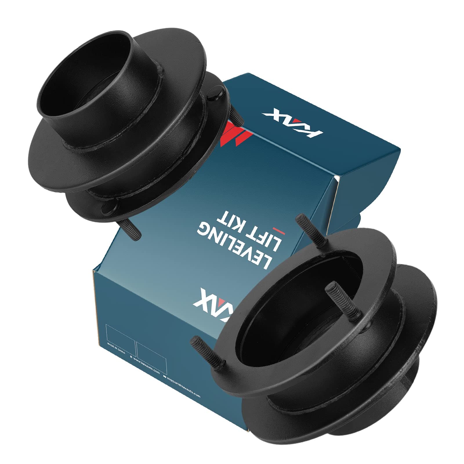 KAX 2“ Front Leveling Lift Kit for Ram 2500 4WD 1994-2013, 2 inch Front Leveling Kit for 1994-2012 Ram 3500 4WD, for Ram 1500 1994-2001 2003-2008, Suspensions Spacer LLK016