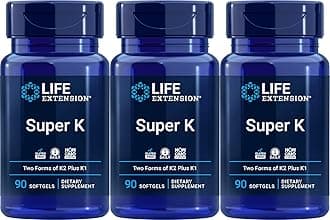 Life Extension Super K, 90 softgels (Pack of 3)