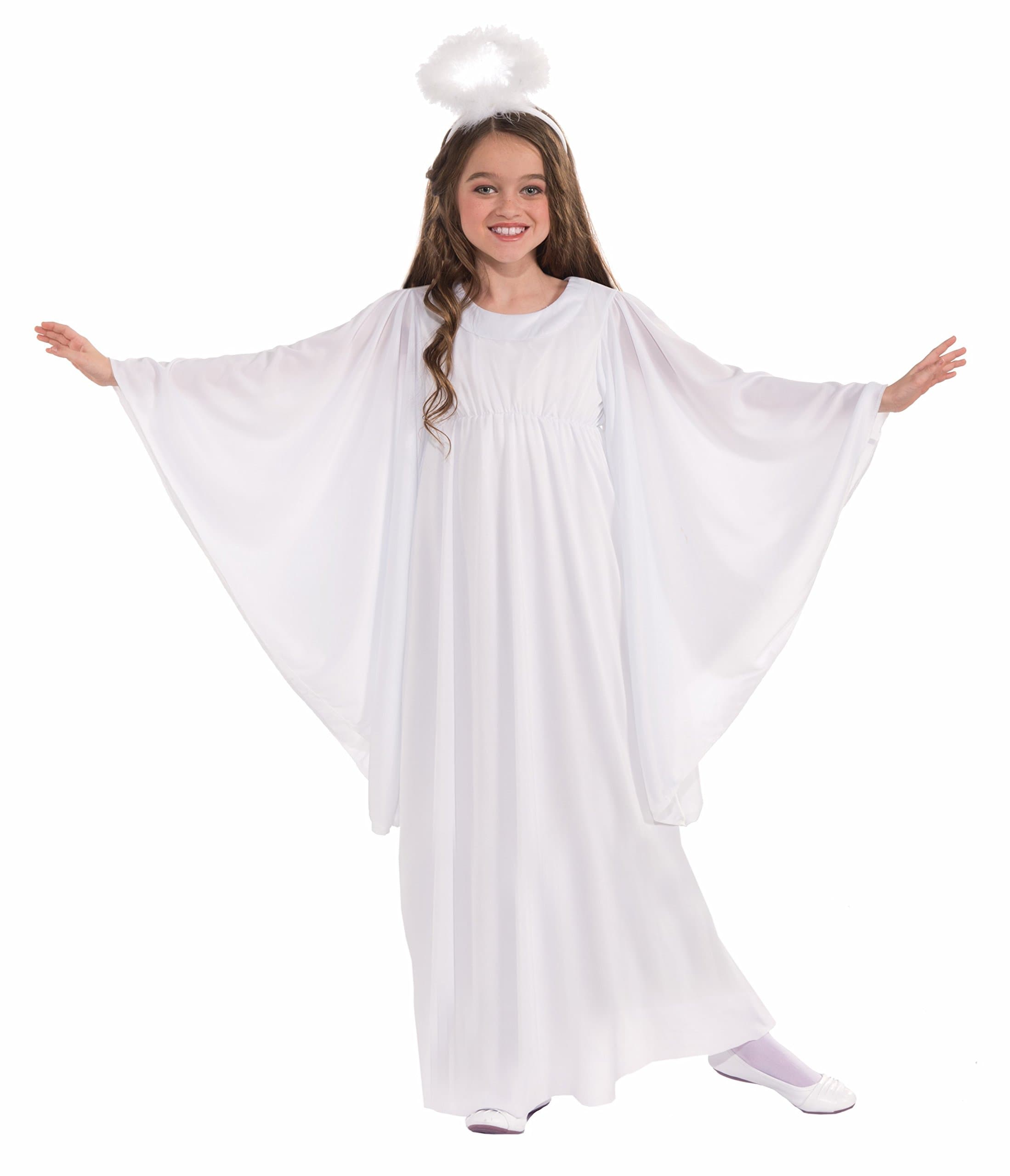 Rubies Angel Costume Dress for Kids, Girl's Large