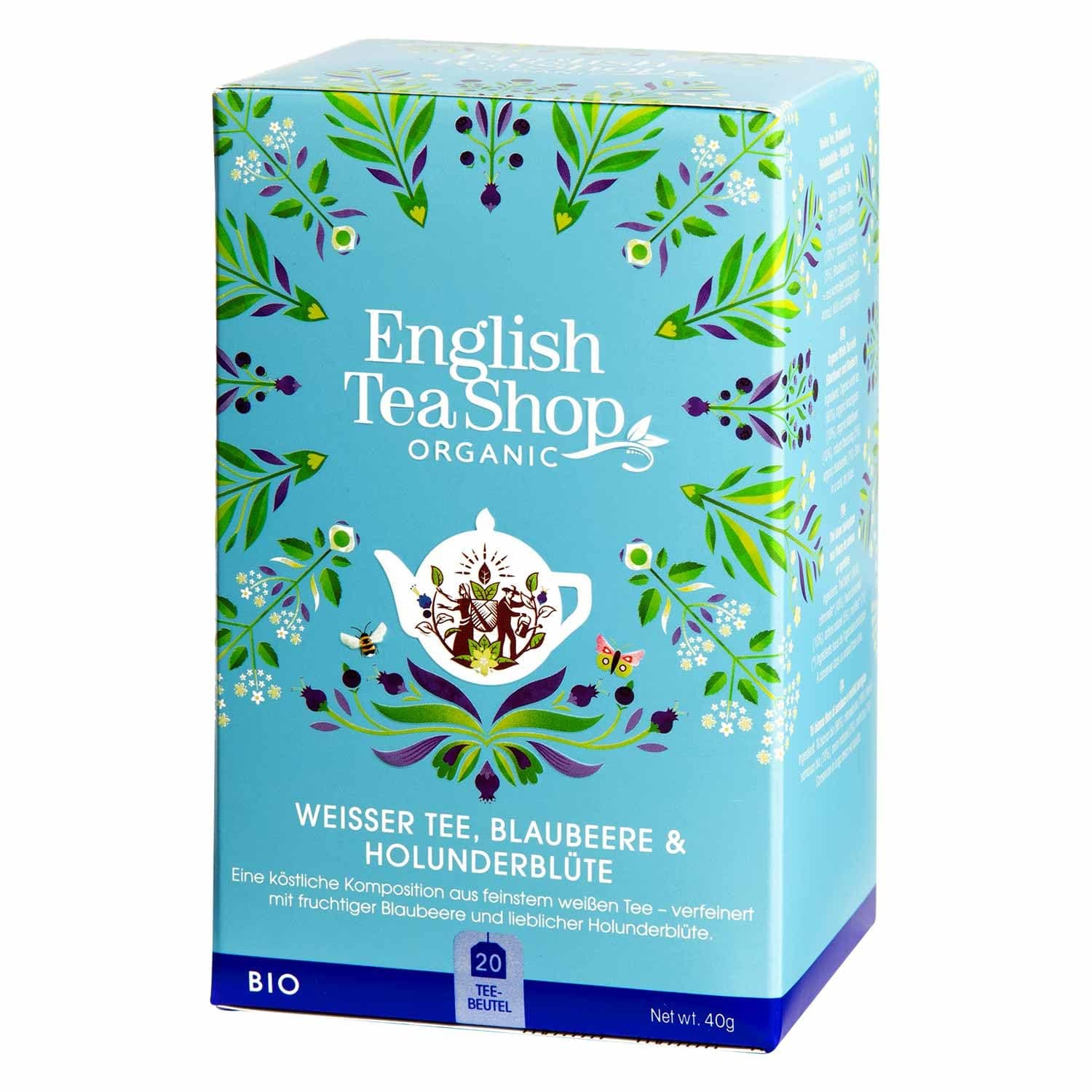 White Tea Blueberry & Elderflower - 30g