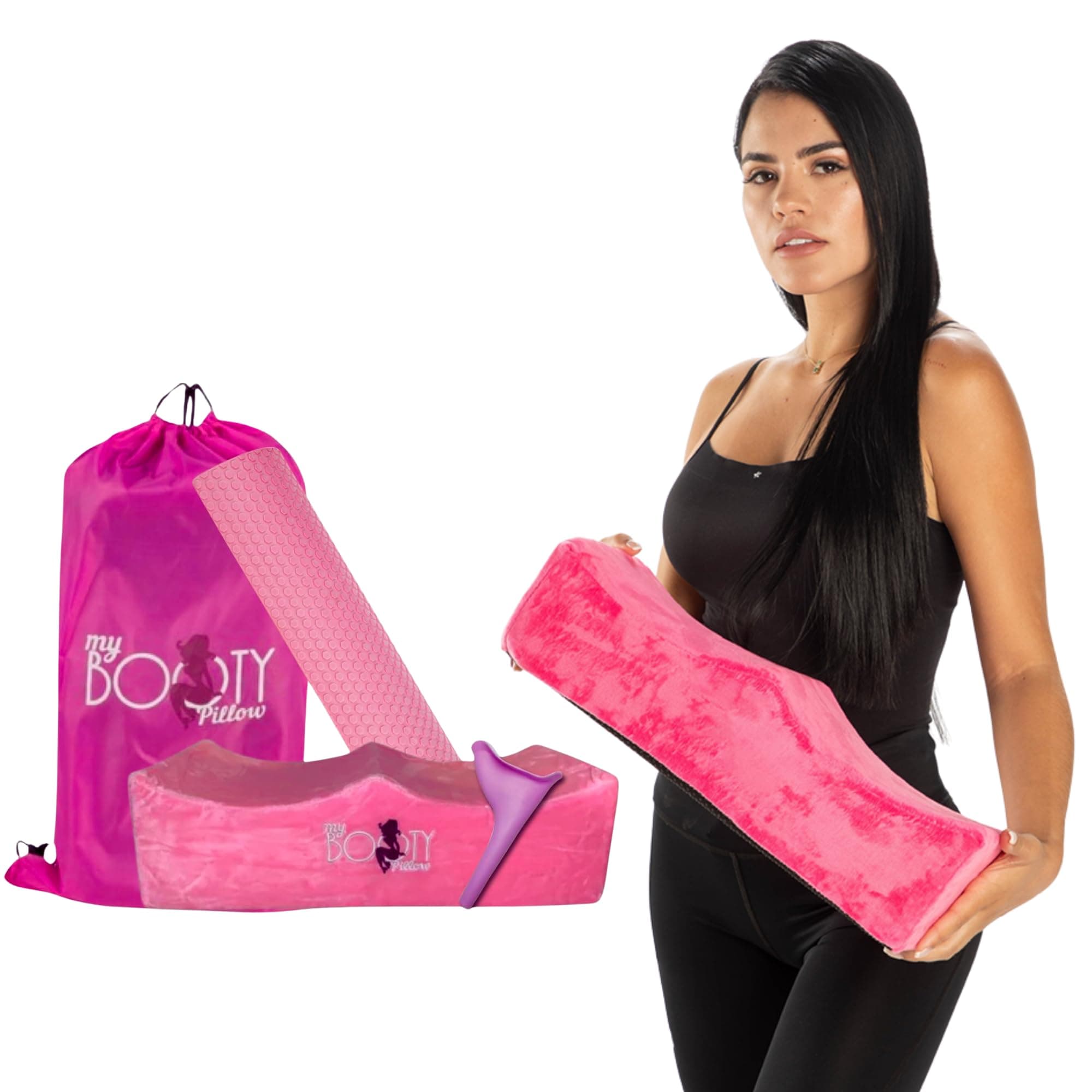 BBL Pillow After Surgery Lifting Cushions, Soft Butt Cushion with Back Support Pillow Female Urinal, Booty Pillows with BBL Toilet Seat Pillow, Almohada BBL Post Surgery Supplies