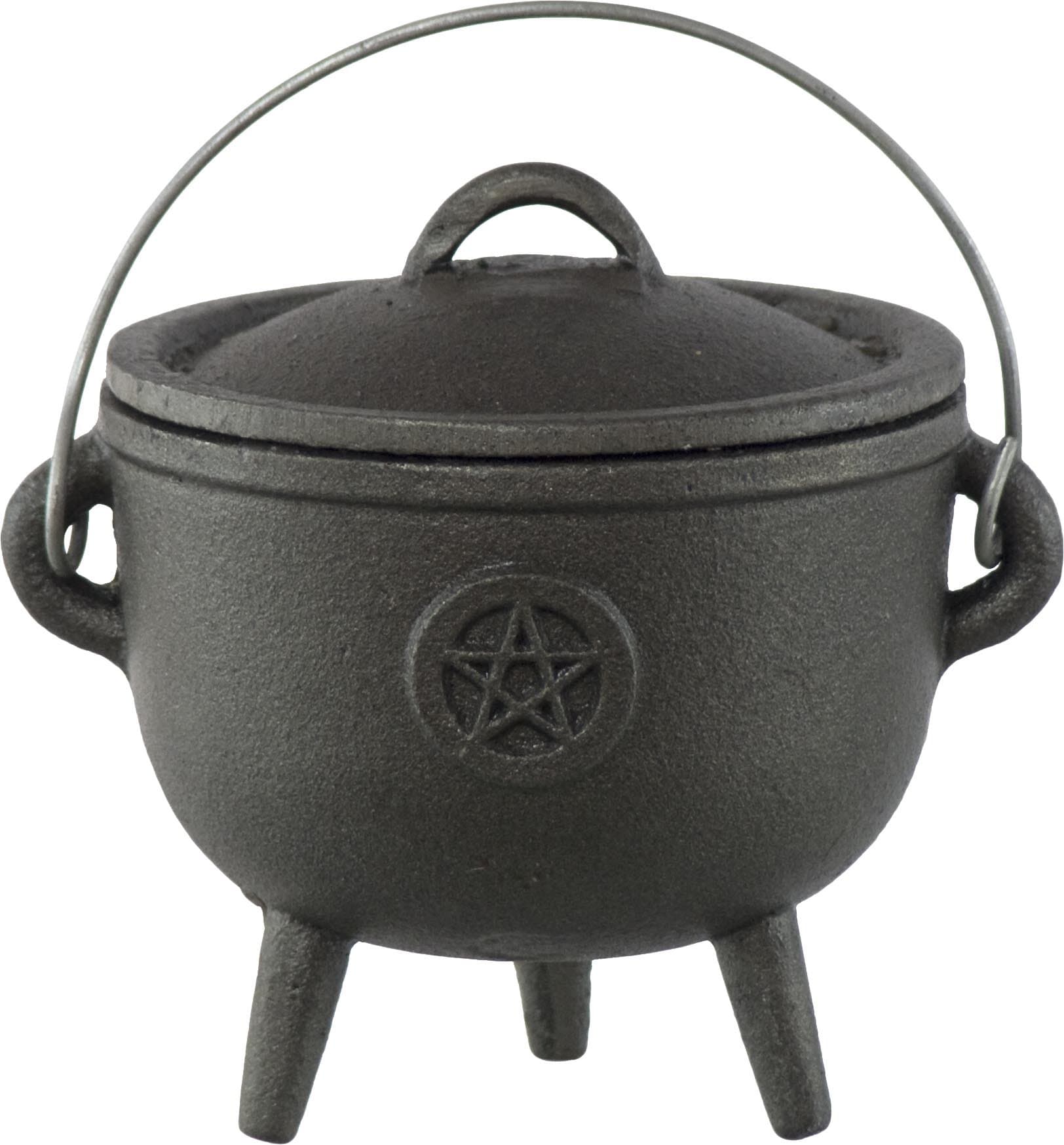 Kheops InternationalCast Iron Cauldron 3-Inch Pentacle