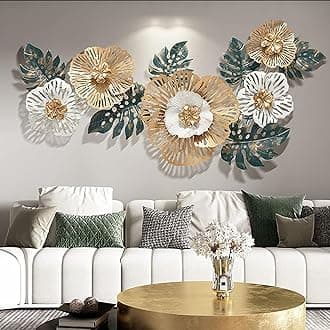 Metal wall art Abstract Figures Wall Sculpture for Home Decor, Living room & Bedroom (SPI 110x60cm)