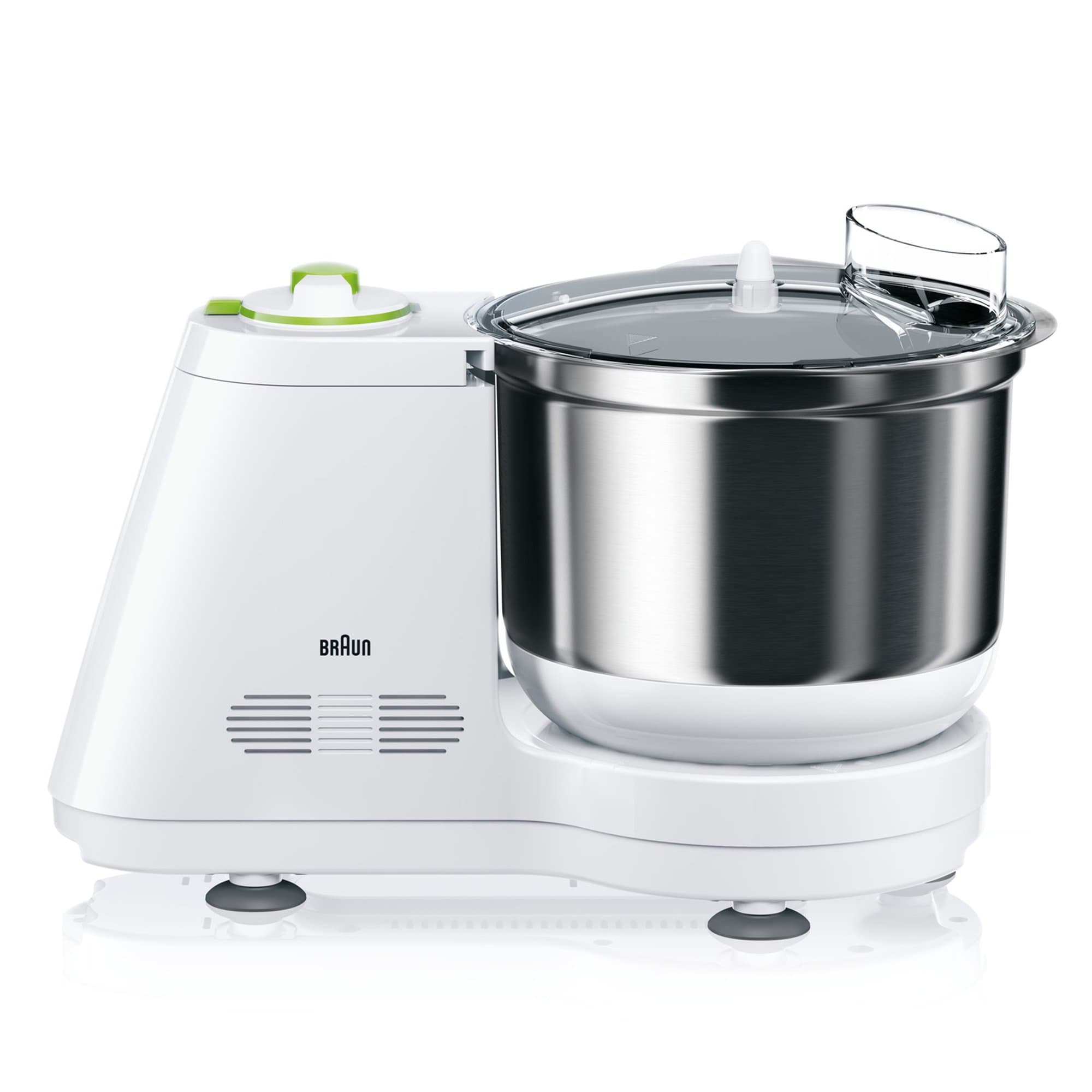 Braun Food Processor, White, 1 Litre, KM 3050