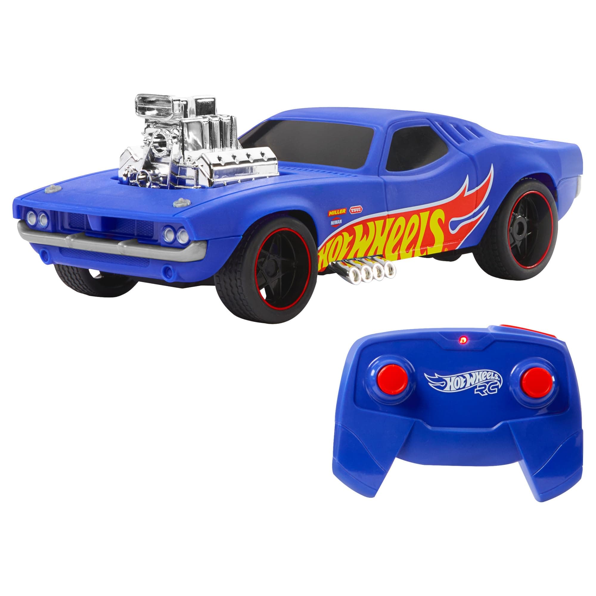 Remote Control Car, 1:16 Scale Rodger Dodger Toy Car, Special 50th Anniversary Edition RC Vehicle, HTP54