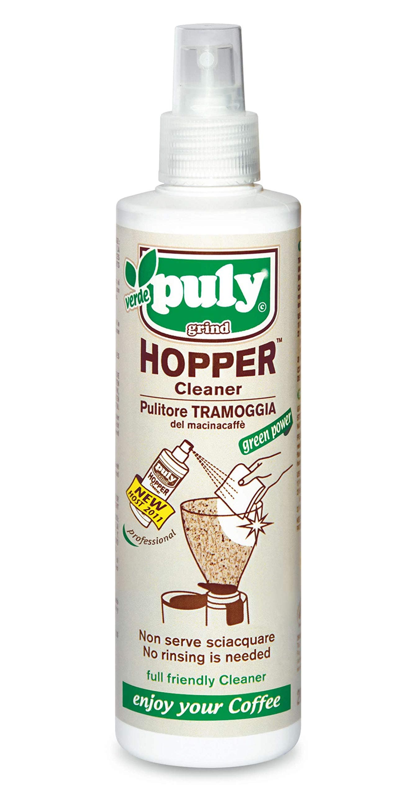 PULY Verde Grinder Hopper Cleaner Spray 200ML