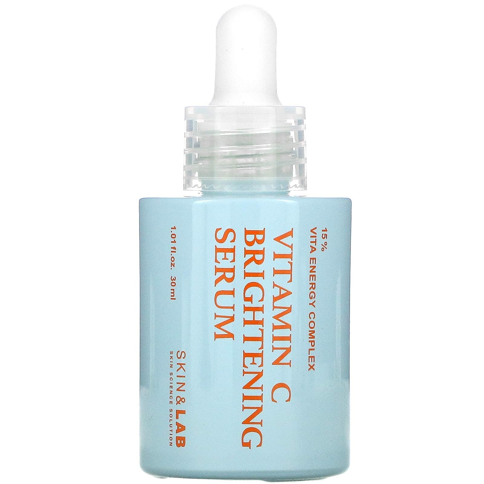 SKIN & LAB SKIN SCIENCE SOLUTION Vitamin C Serum for Face with Hyaluronic Acid and Niacinamide | Even Skin Tone Serum (1.01 fl oz)