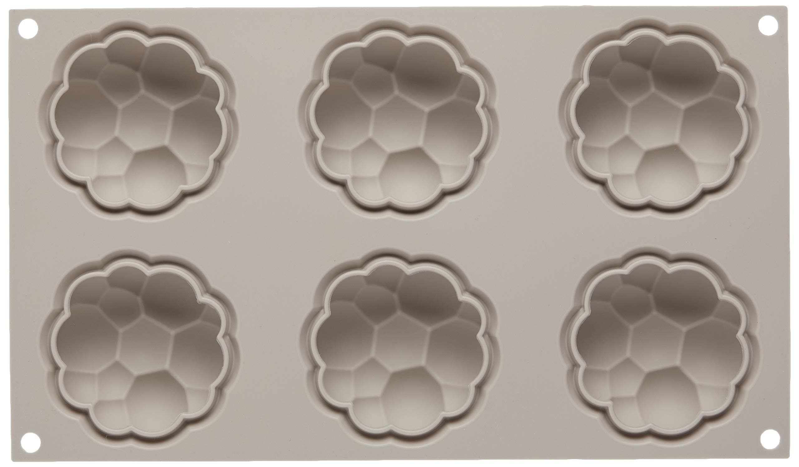 Bollicine Silicone Mould, Grey