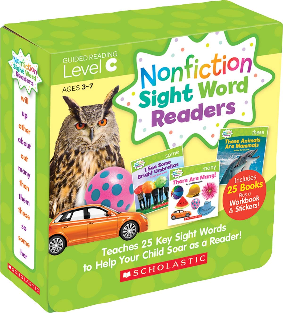 Nonfiction Sight Word Readers Parent Pack Level C