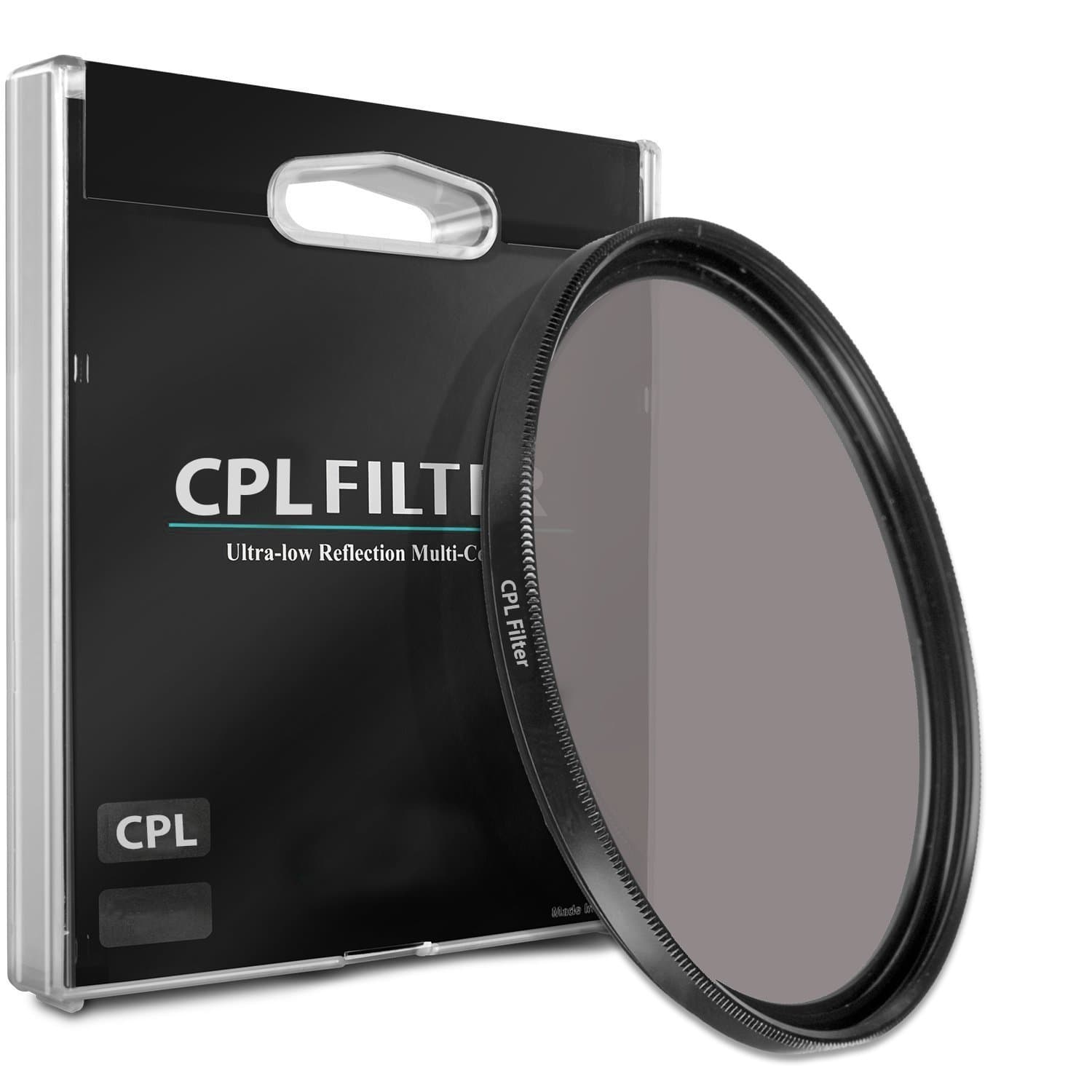 58mm CPL Circular Polarizer Filter for Fuji 50-230mm f/4.5-6.7 OIS Lens