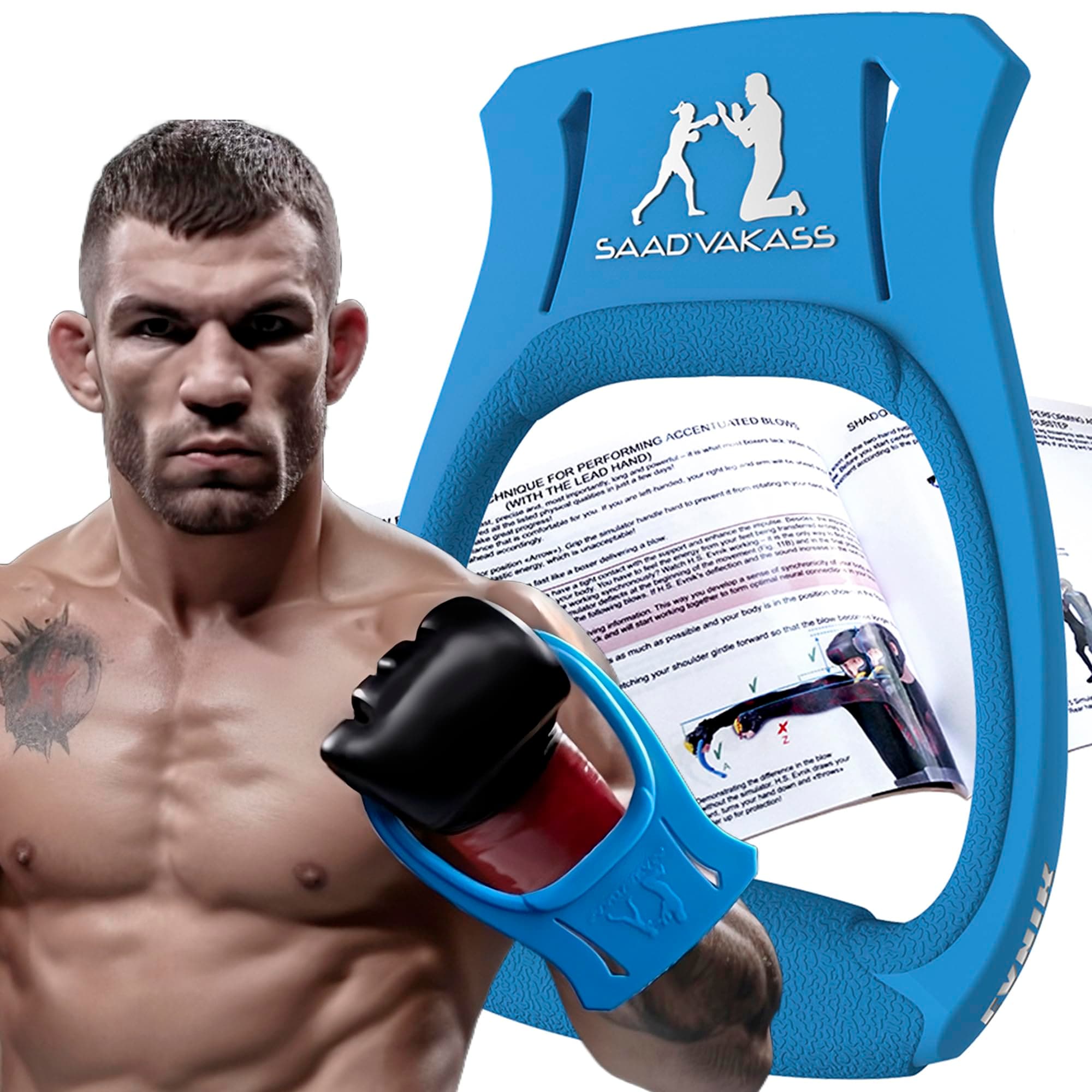 1 High Speed Simulator - SwiftPunch Trainer - Unmatched Exercises - Fast Punches - Unleash Speed Over A Short Distance - Ultimate Boxing Training Aid SAADVAKASS