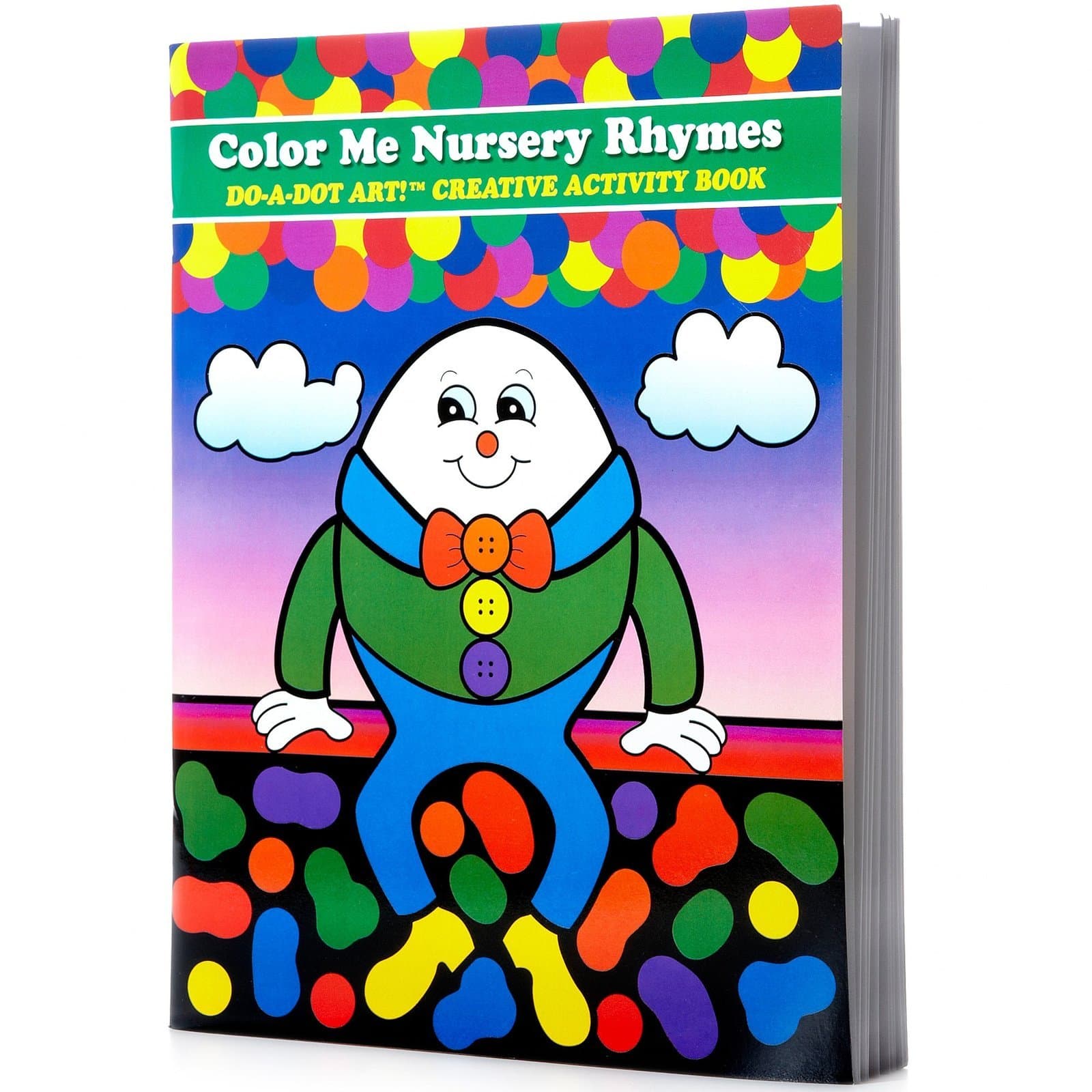 Do A Dot Art! Color Me Nursery Rhymes Creative Activity and Coloring Book, Made in The USA