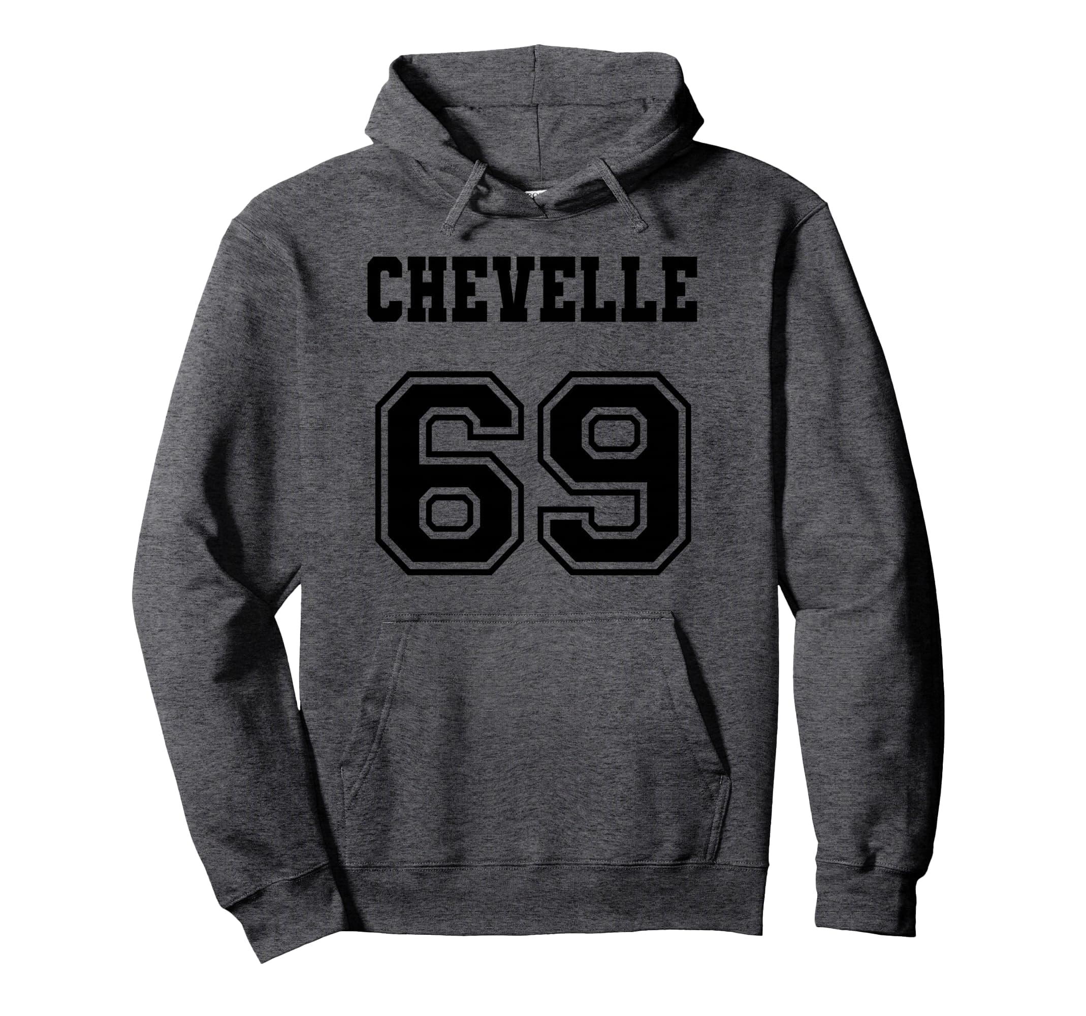 Jersey Style Chevelle 69 1969 Old School Muscle Car Pullover Hoodie
