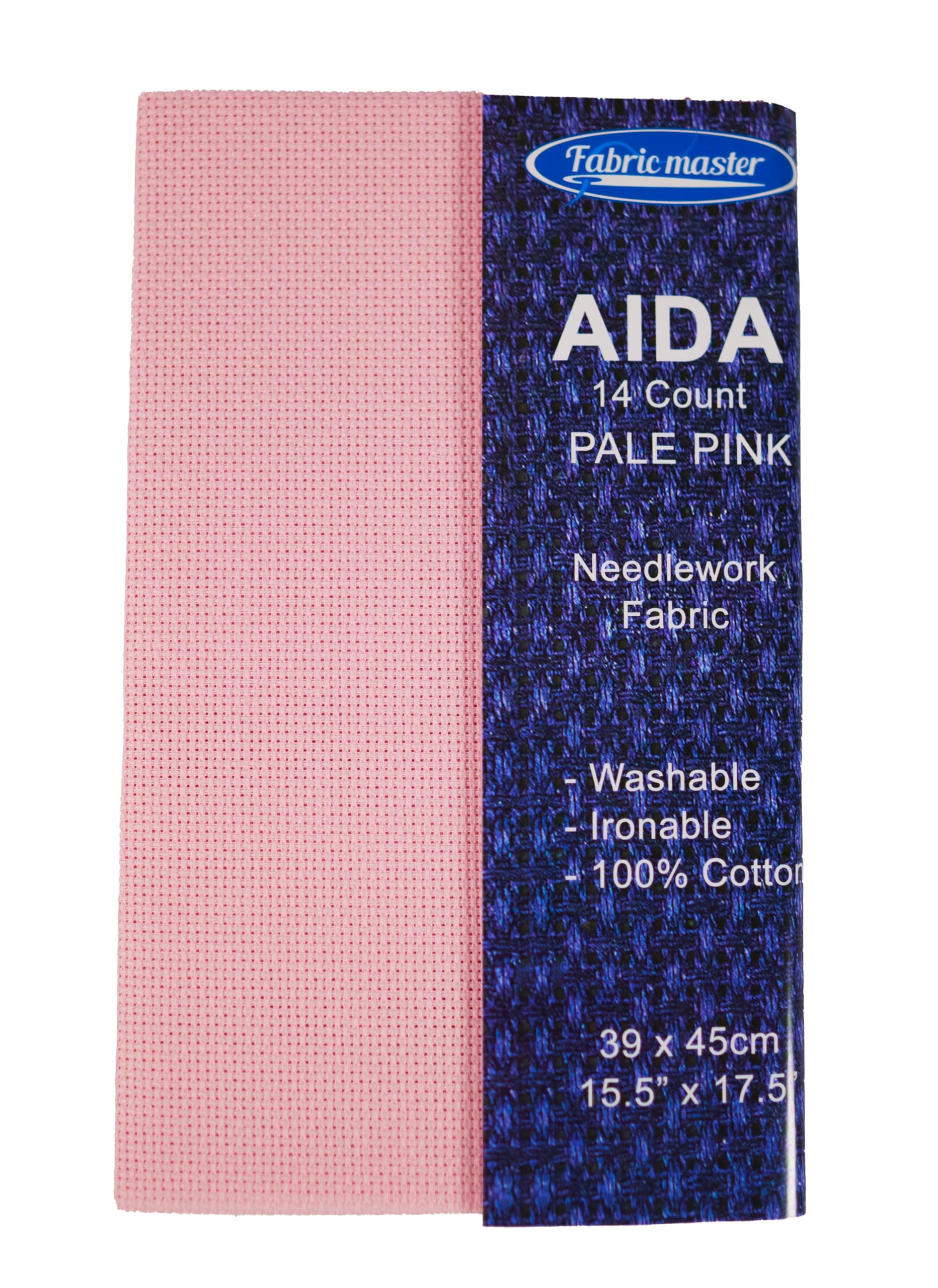 MouldmasterAida 14 Count Pale Pink 49x45cm
