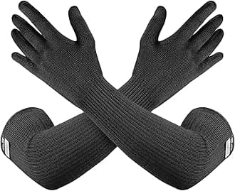 Cut Heat Bite Resistant Arm Sleeves –EN388 Certified Arm Protection Sleeve for Welding, Cooking, Cat & Dog Handling