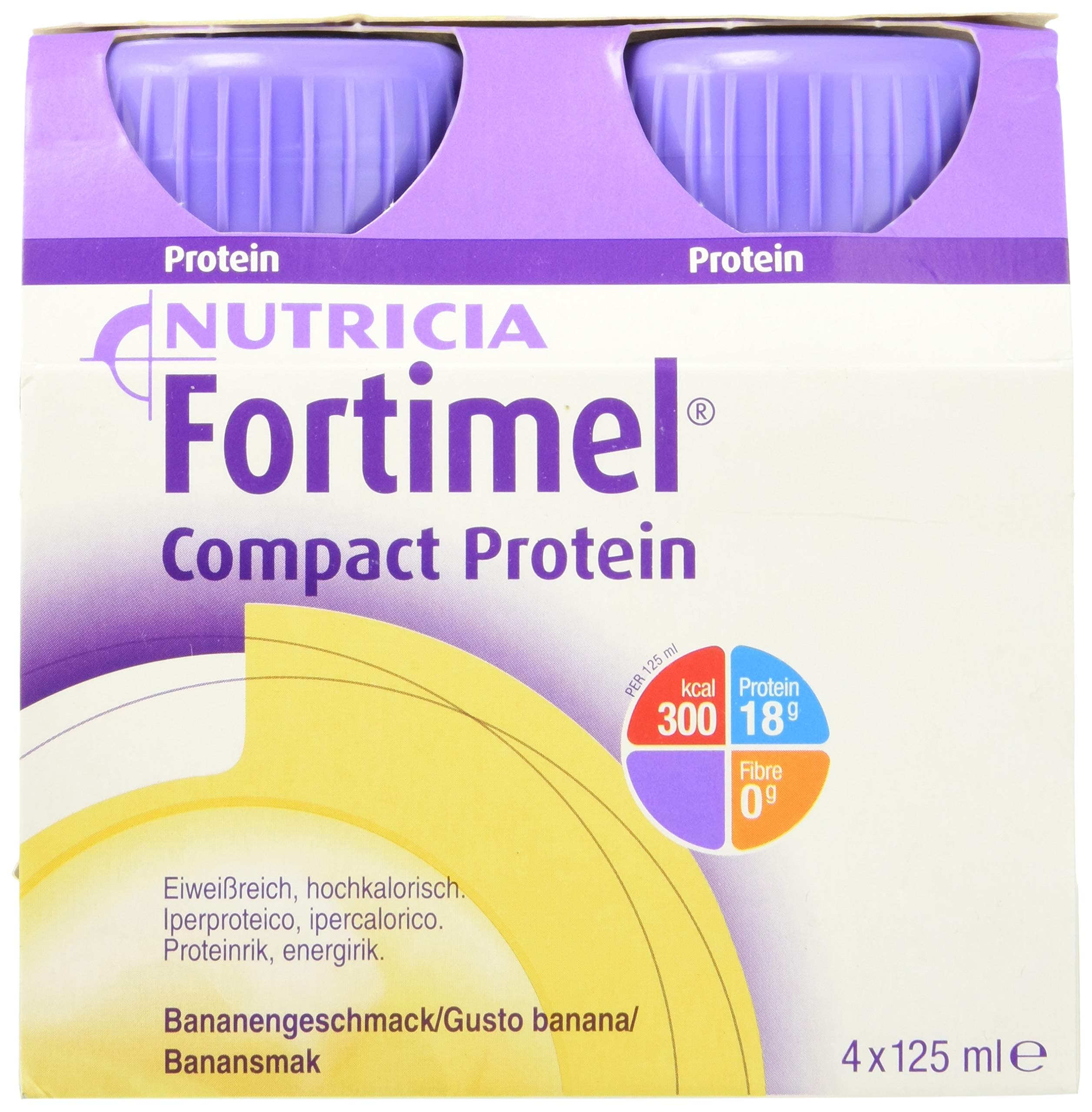 Nutricia FORTIMEL COMPACT PROT BAN 4X125