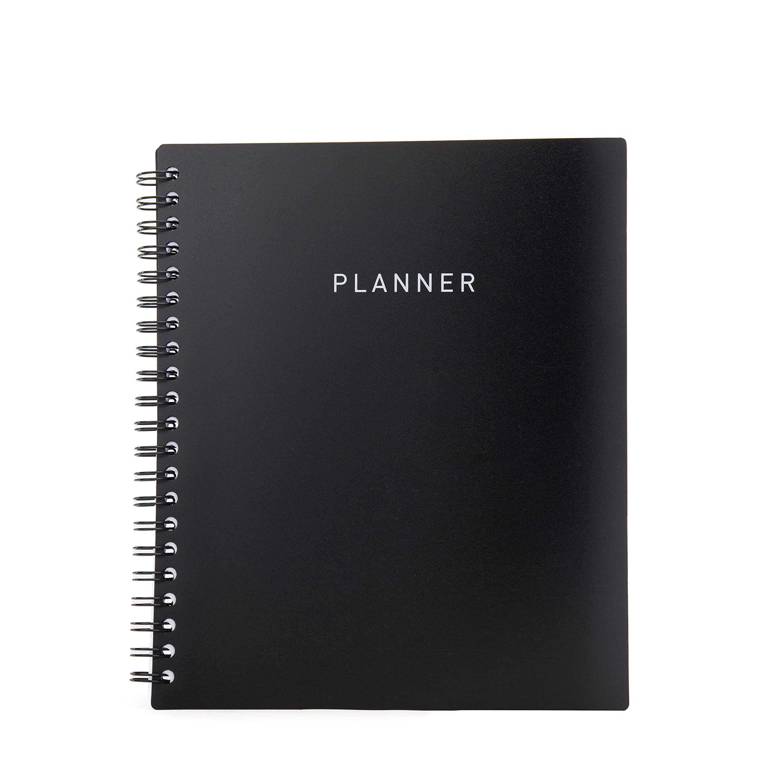 Mintra OfficeUndated Weekly/Monthly Planner (Letter, Black)