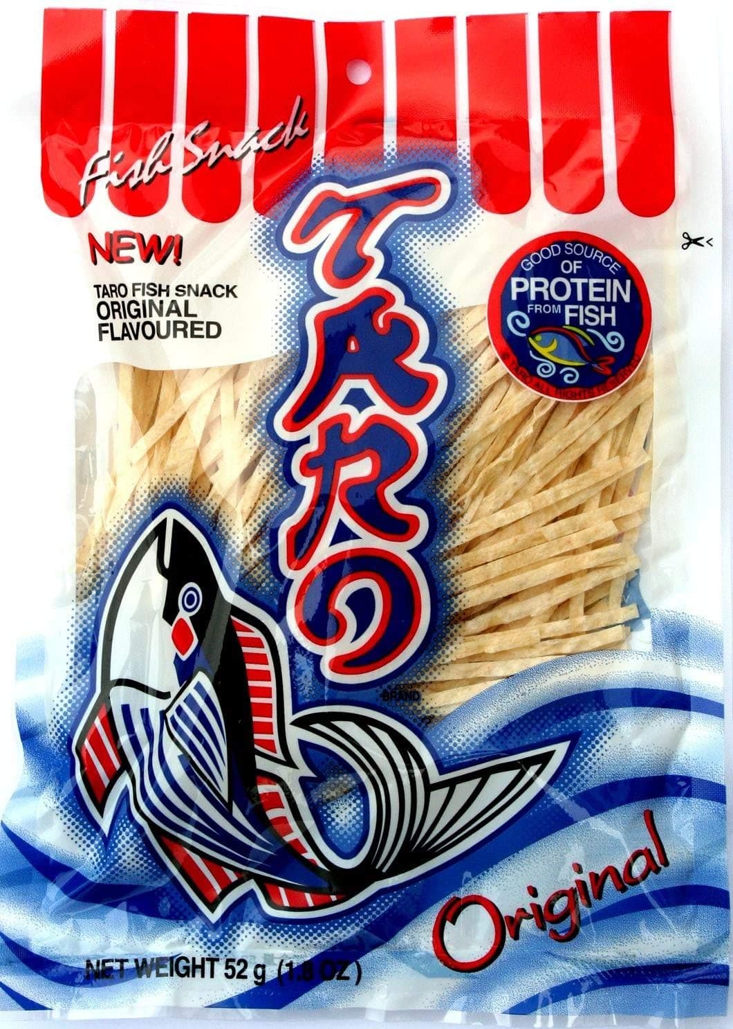 TARO FISH SNACK ORIGINAL 52G 原味鱼条