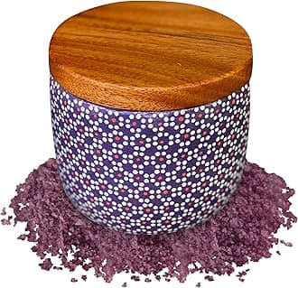 SAL MARINA | Red Wine Sea Salt 11oz | Kosher Salt 100% Natural - Vegan Gluten Free Organic Table Salt Seasoning Food