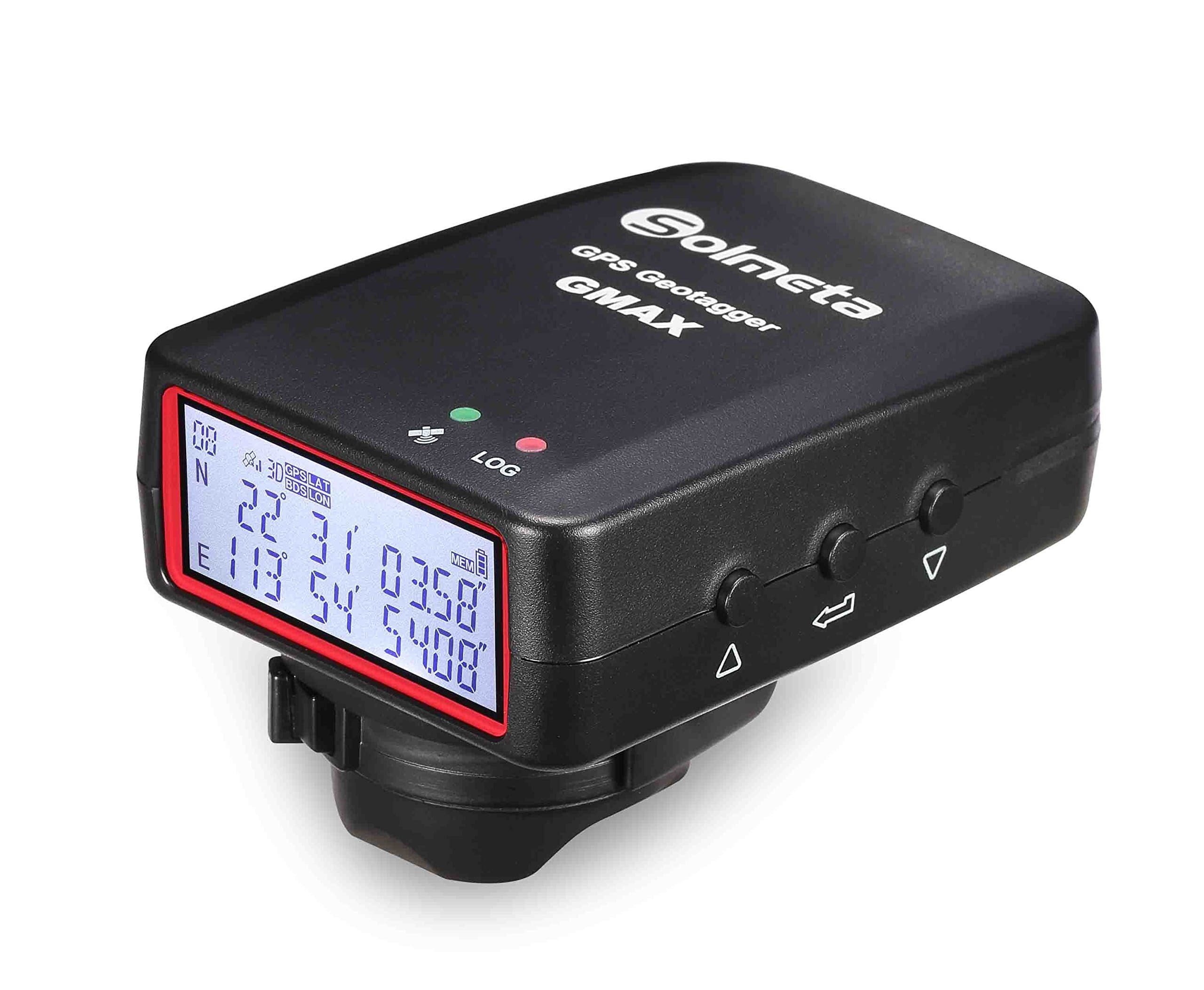 GMAX-EOS GPS Receiver for Canon EOS 1DX, EOS 5D Mark III, 5Ds, 5Dsr, 6D(WG), 7D, 80D, 70D, 77D, 800D(T7i), 760D(T6s), 750D(T6i), 700D(T5i), 650D(T4i), 100D(SL1), 1300D(T6), 1200D(T5), M2, M