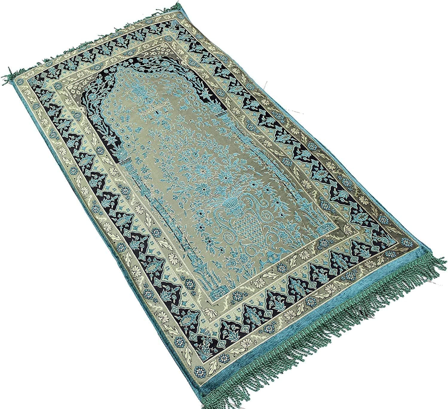 Sundus Comfortable prayer Mat - rug (Green)