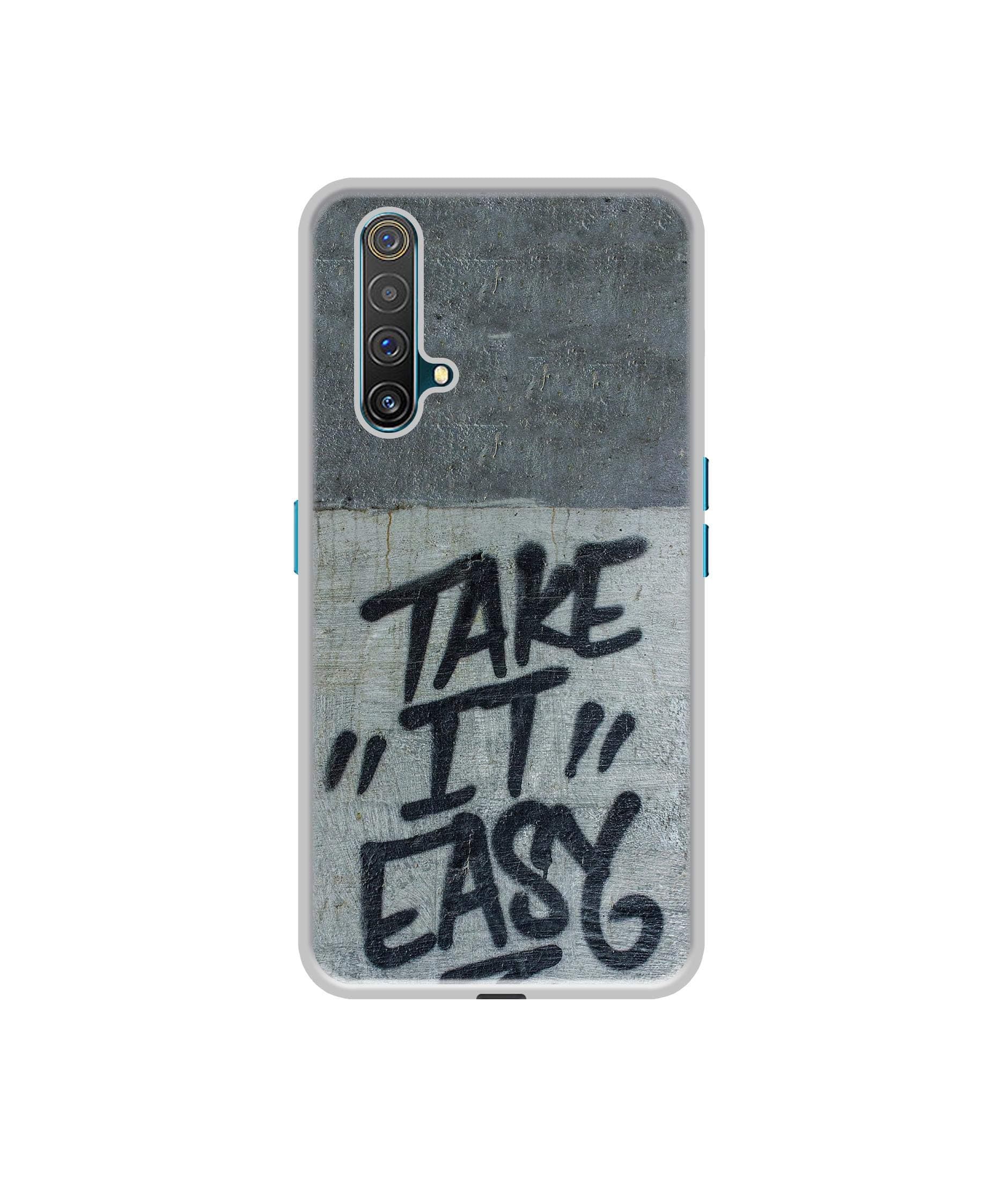 Amazon Brand - SolimoAmazon Brand - Solimo Designer Take It Easy UV Printed Soft Back Case Mobile Cover for Realme X3 / Realme X3 SuperZoom