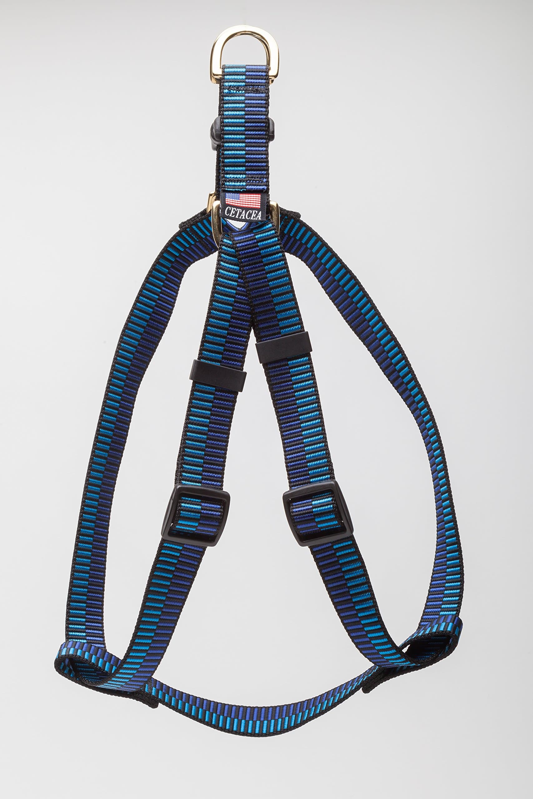 Cetacea Step-in Dog Harness - Step 1 - Blue Size Ferrett XXX-Small